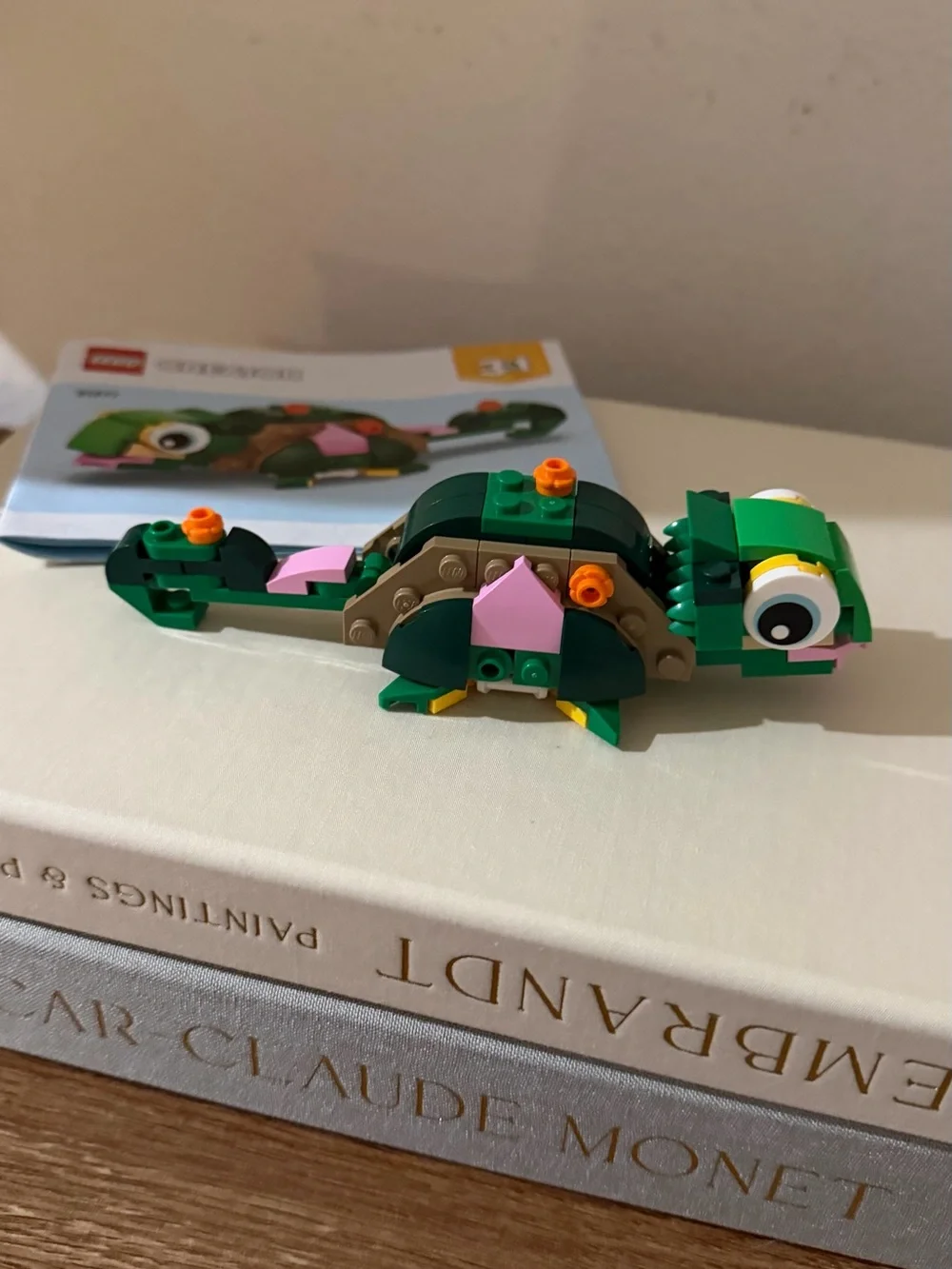 LEGO Creator 3-in1 Green Turtle with Pink Flower/Lizard/Chamellion Building Set
